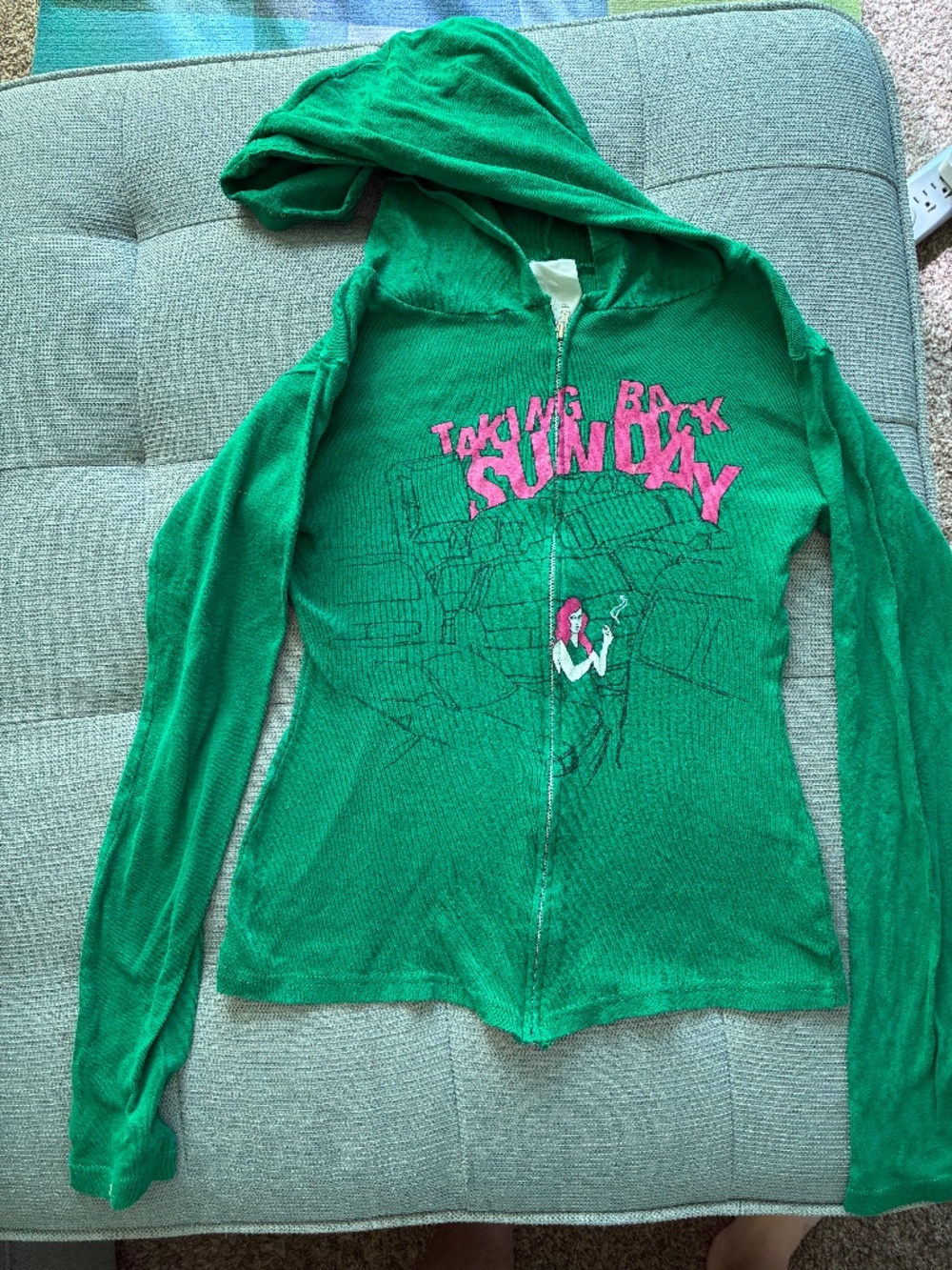 2005 Taking Back Sunday zip-up hoodie